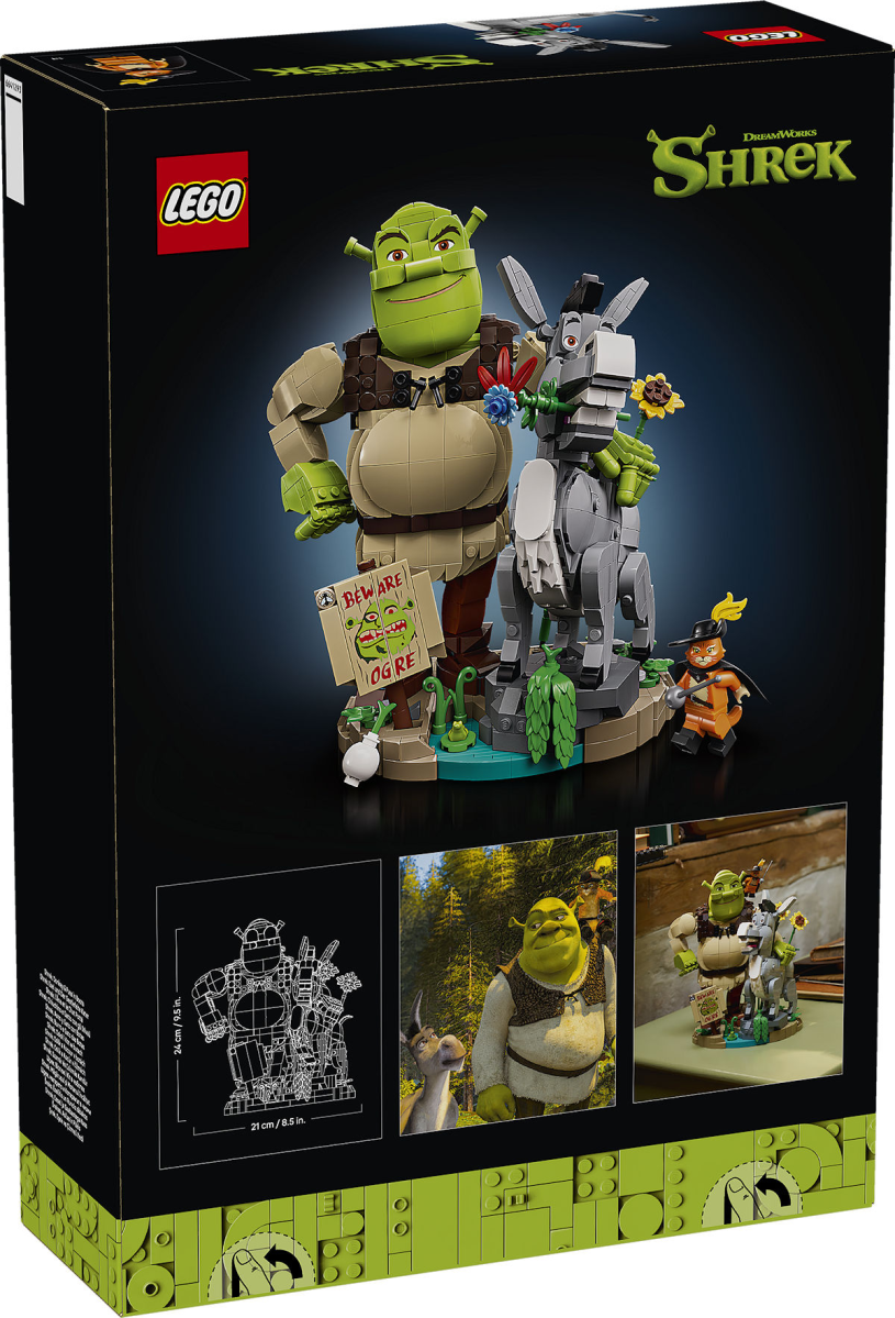 LEGO Shrek Shrek, Ezel en de Gelaarsde Kat