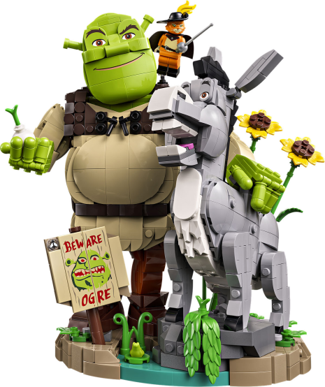 LEGO Shrek Shrek, Ezel en de Gelaarsde Kat