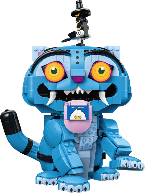 LEGO K-Pop Demon Hunters Derpy Tiger en Sussie Bird