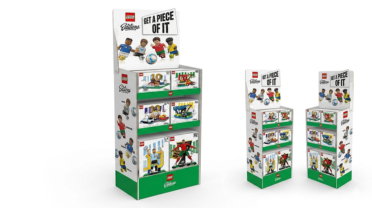 LEGO Editions Sports WK Standard display