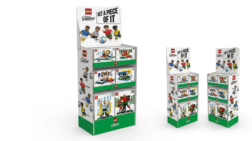 LEGO Editions Sports WK Standard display