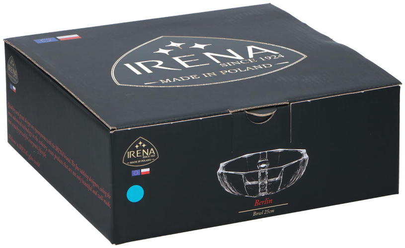 Schaal kristal dia 25cm