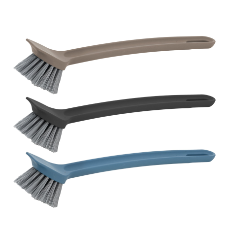 York Natural afwasborstel kunststof rond assorti