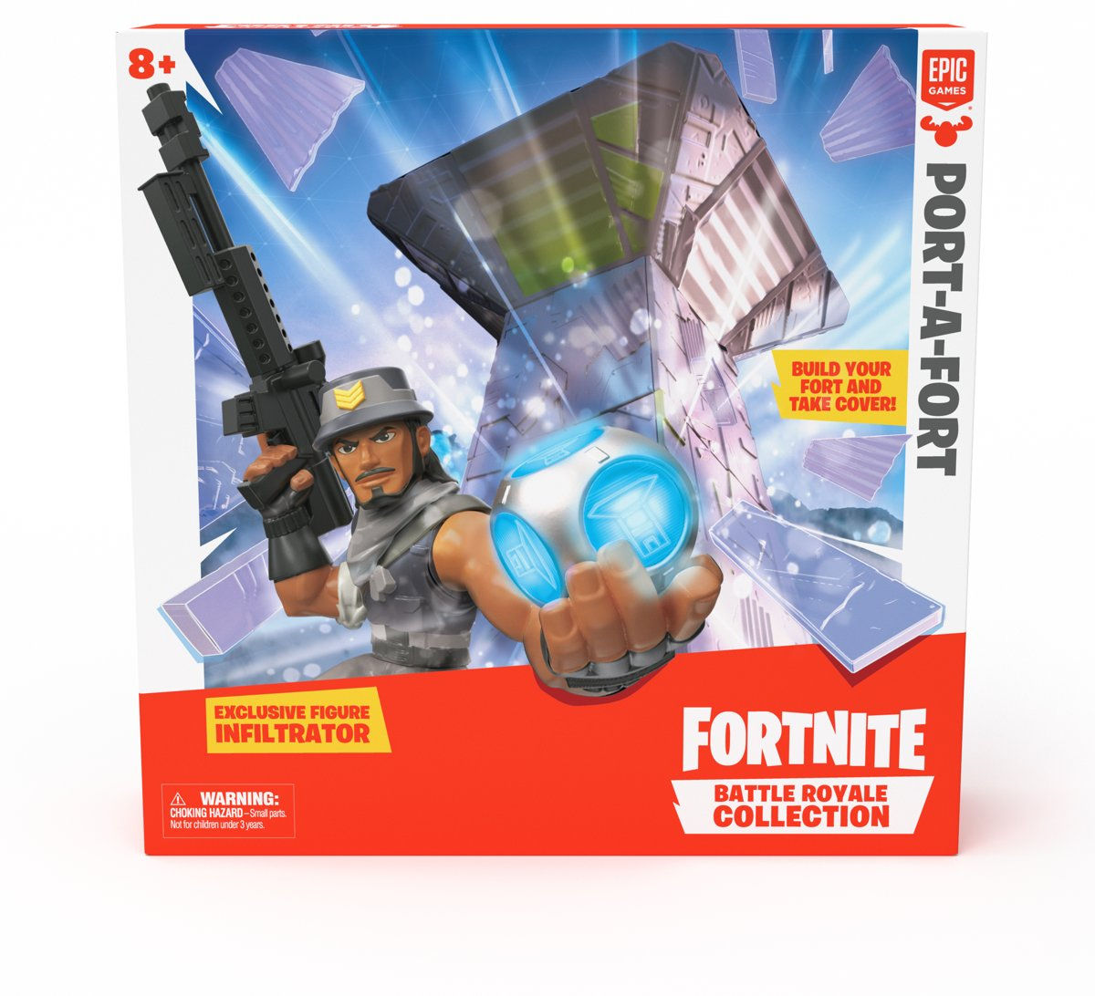 Fortnite Figure 5cm Playset Port a Fort