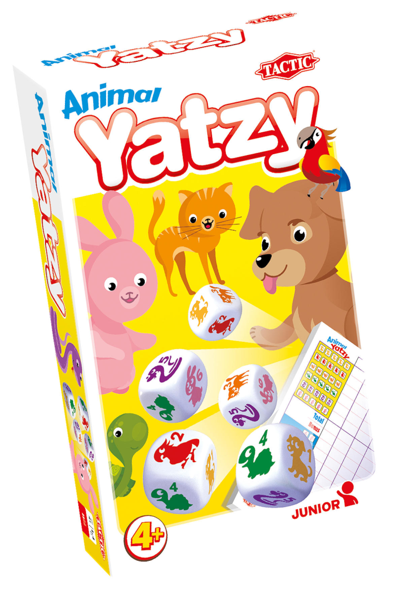 Tactic Travel Animal Yatzy
