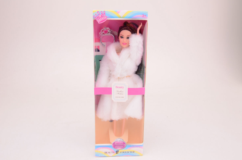 Pop in bontjas 27,5cm 4ass. Display