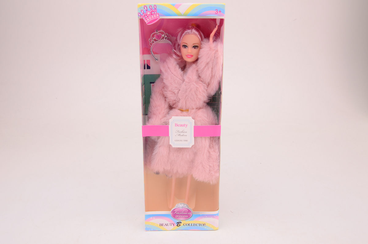 Pop in bontjas 27,5cm 4ass. Display