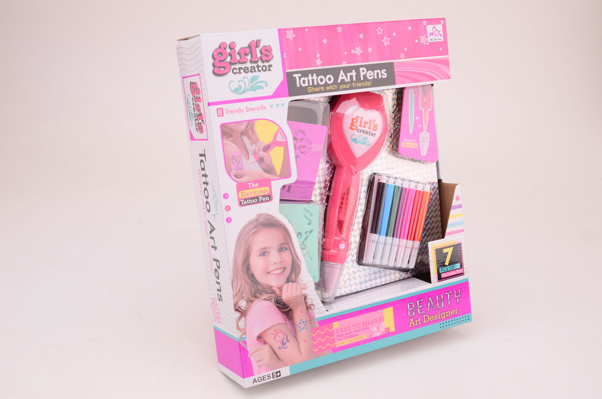 Beauty Tatto Art speelset 16 delig in doos