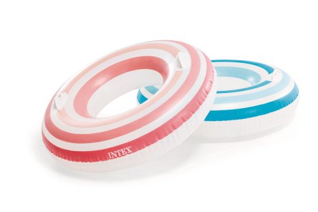 Intex zwemband 91cm met handvat Wavy Dreams assorti