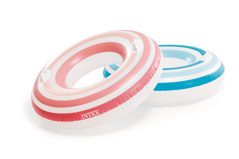 Intex zwemband 91cm met handvat Wavy Dreams assorti