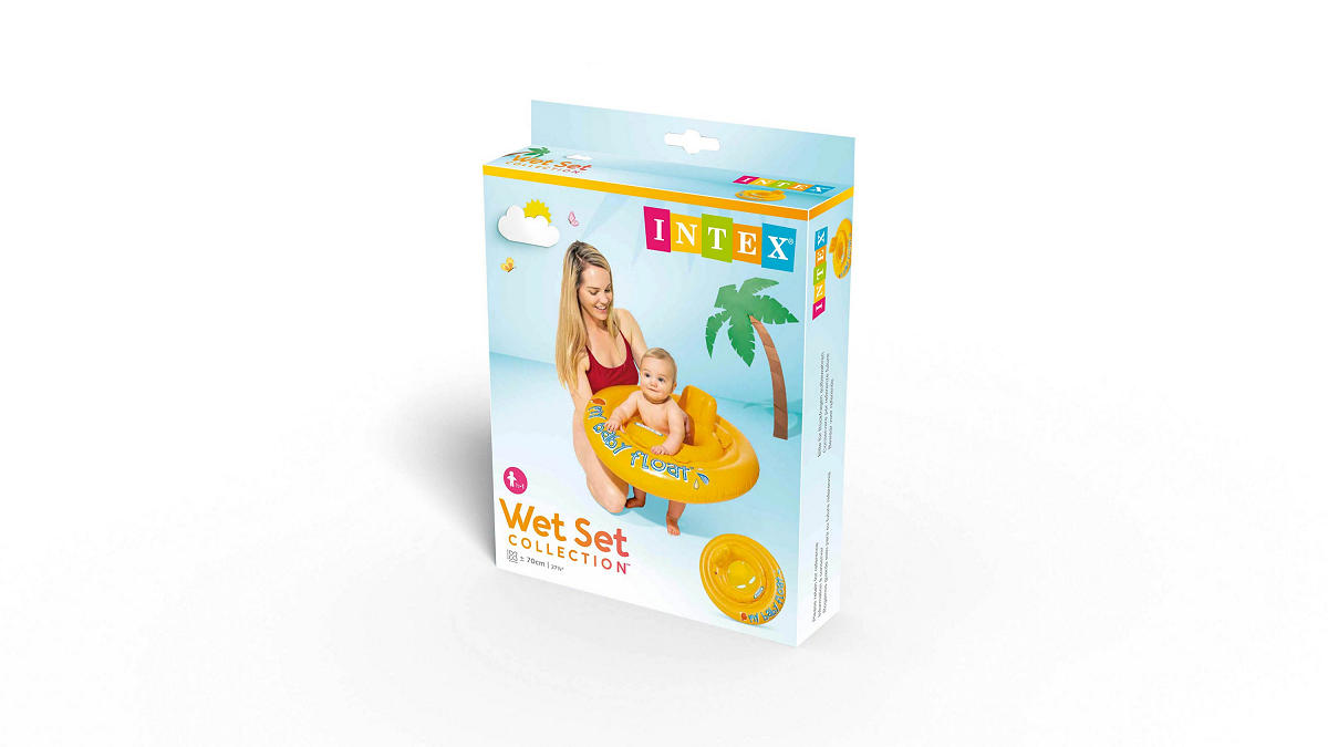 Intex My Baby Float drijfband 70cm 6 tot 12 maanden