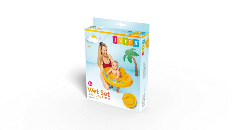 Intex My Baby Float drijfband 70cm 6 tot 12 maanden