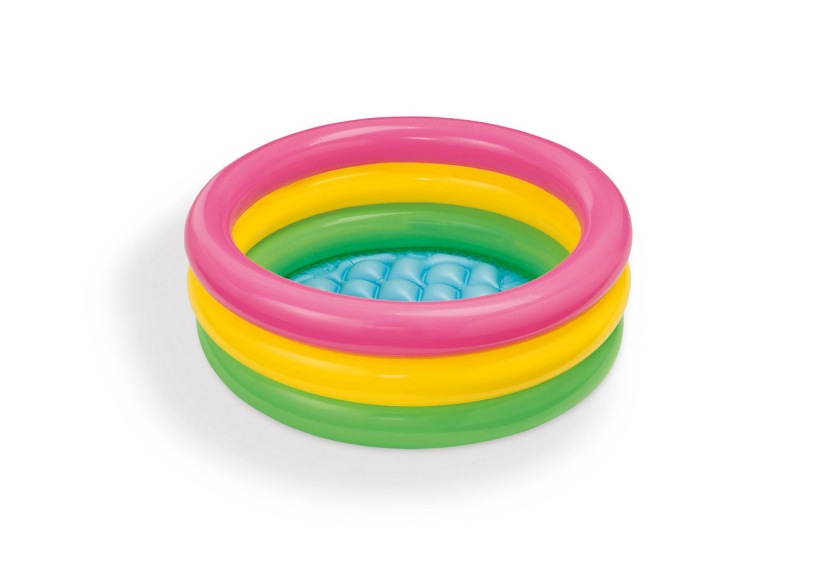 Intex zwembad Sunset Glow 3-ring 61x22cm (opblaasbare bodem)