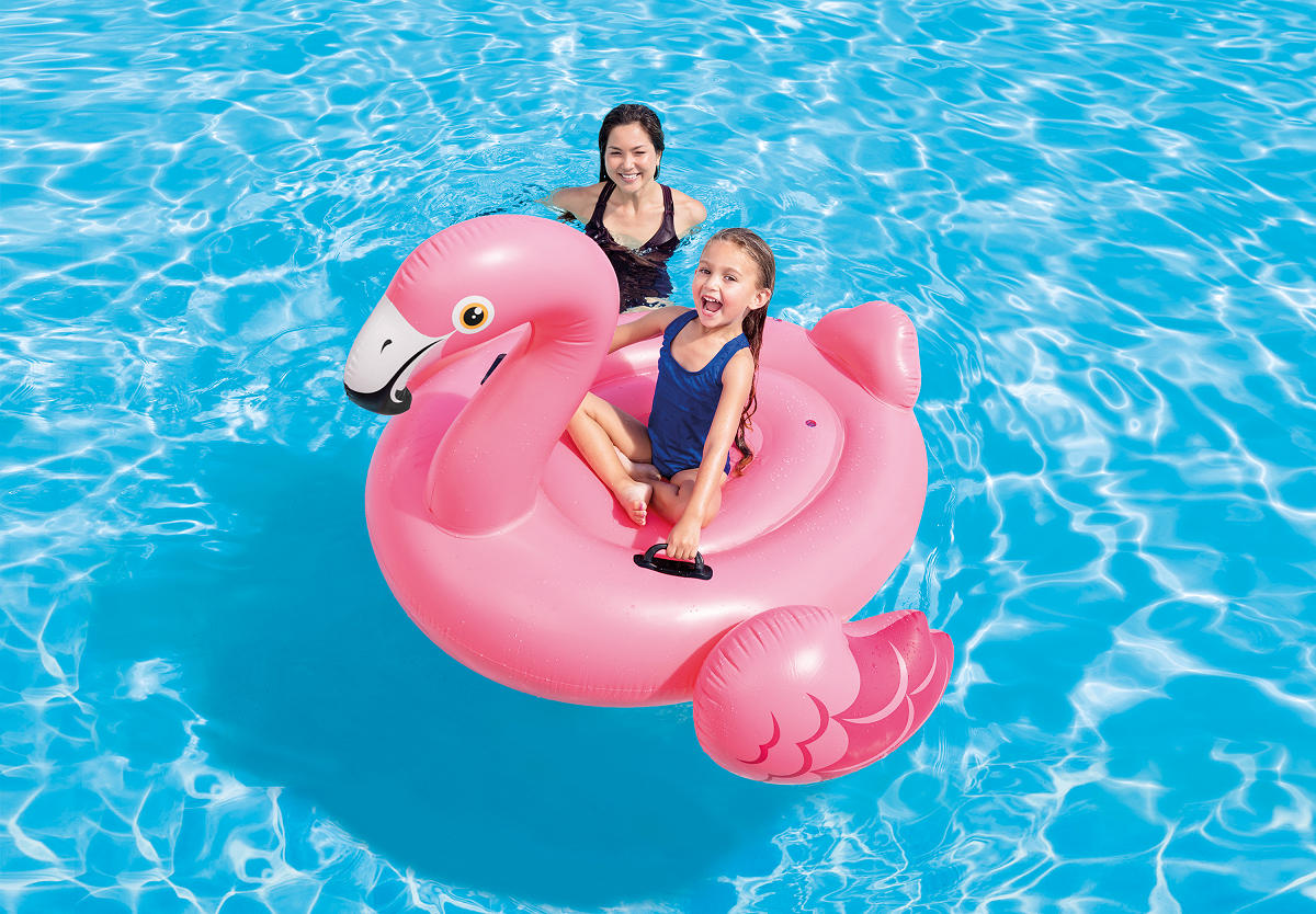 Intex Flamingo ride-on 142x137x97cm