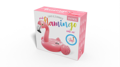 Intex Flamingo ride-on 142x137x97cm