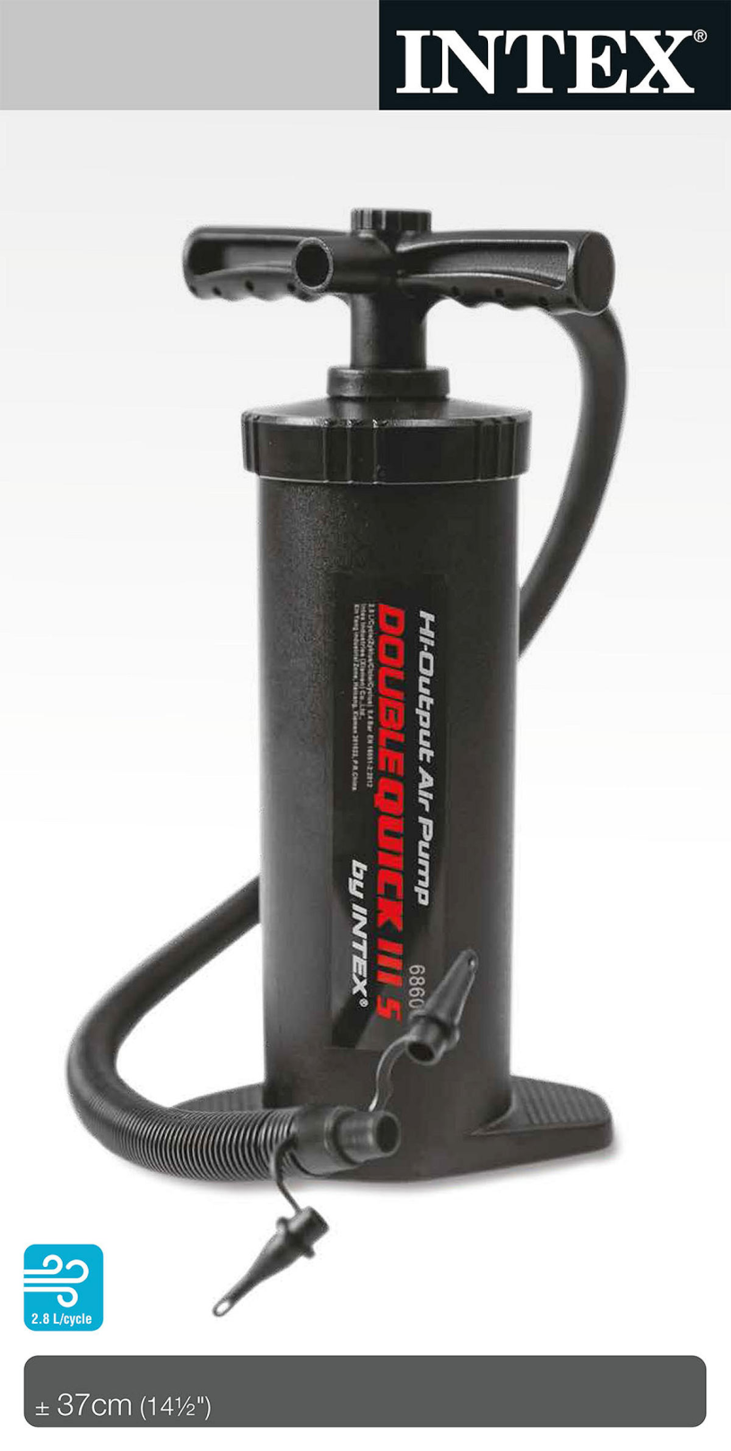 Intex handpomp 37cm
