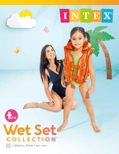 Intex Deluxe zwemvest 3 tot 6 jaar