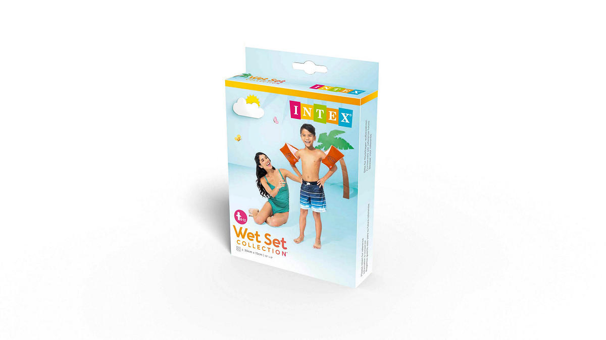 Intex Deluxe armbandjes 30x15cm 6 tot 12 jaar