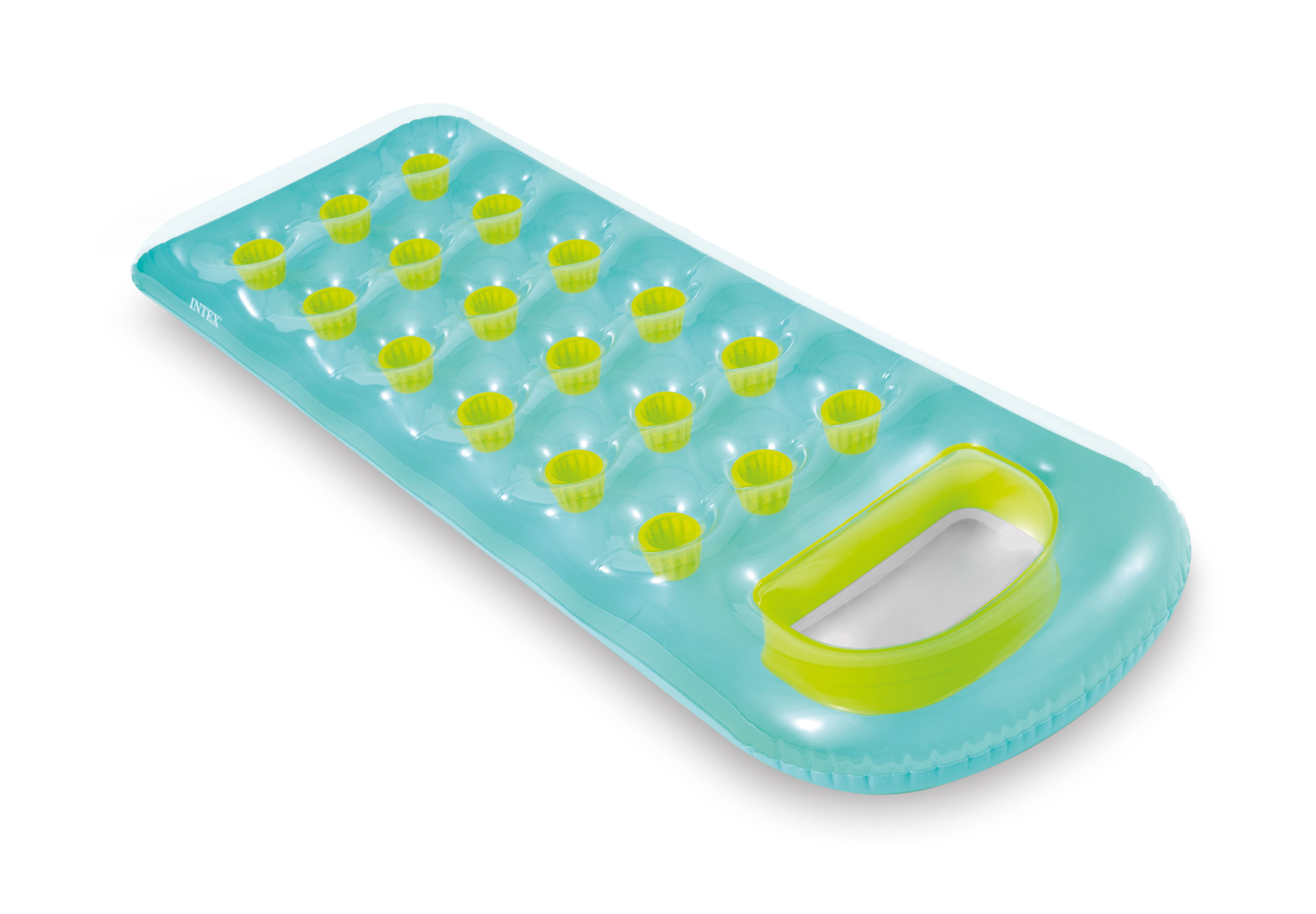 Intex zonneluchtbed 18-pocket 188x71cm 2 kleuren