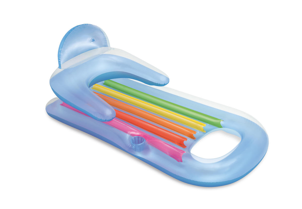 Intex King Kool luchtbed/stoel 160x85cm 2 assorti