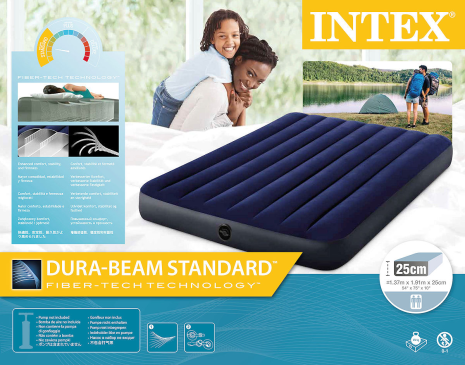 Intex Classic Downy luchtbed 191x135x25cm