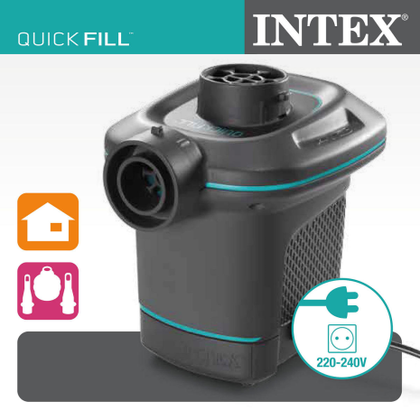 Intex Quick Fill elektriche pomp 220-240V