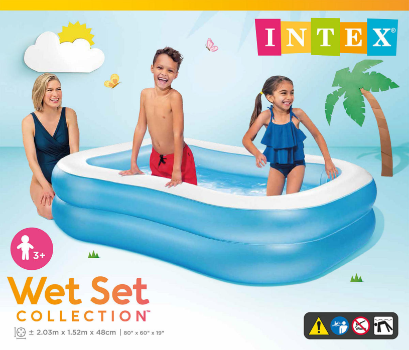 Intex Swim Center Family 203x152x48cm