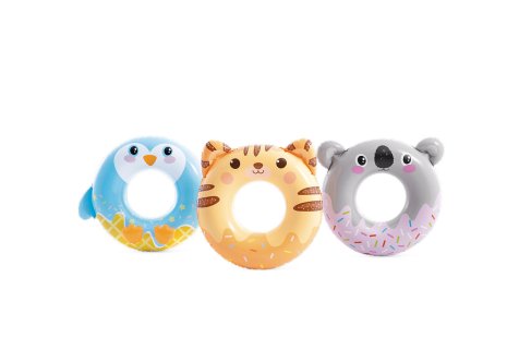 Intex zwemband Cute Animals 79x76cm assorti