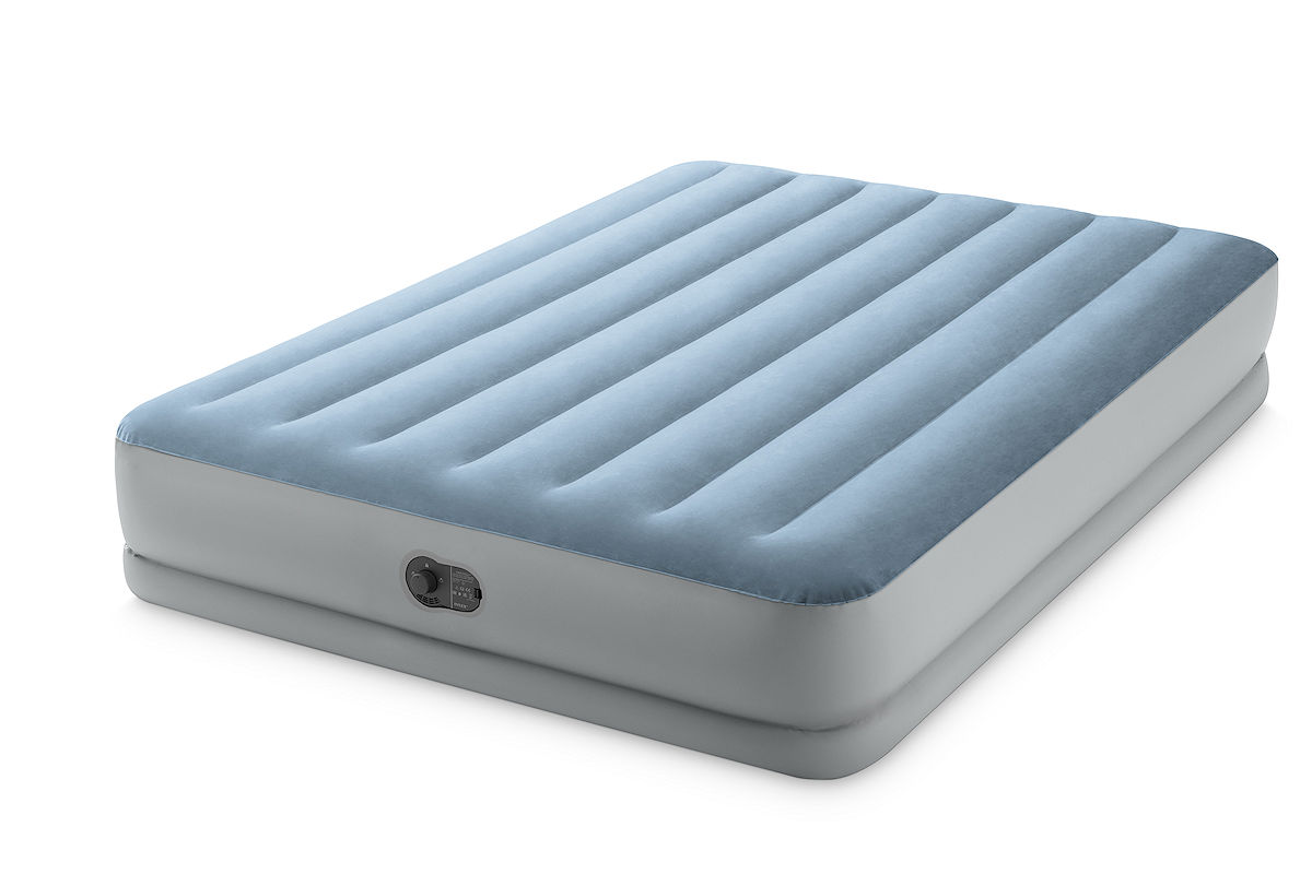 Intex Prestige Mid-Rise luchtbed 202x152cmx36cm met pomp