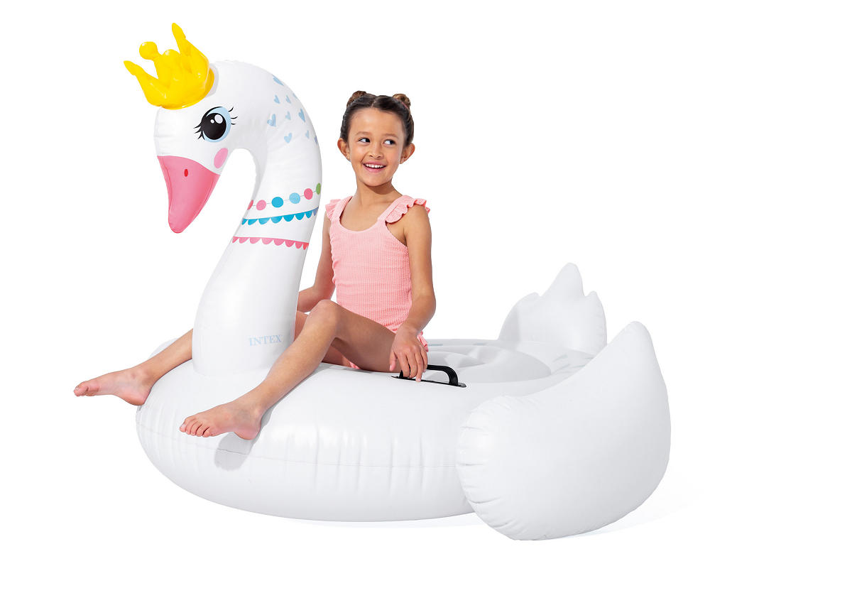 Intex Zwaan ride-on 188x124cm