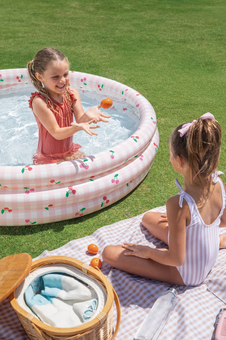 Intex zwembad Cherry Breeze 3-ring 147x33cm