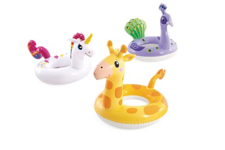 Intex zwemband 58cm Big Animal assorti