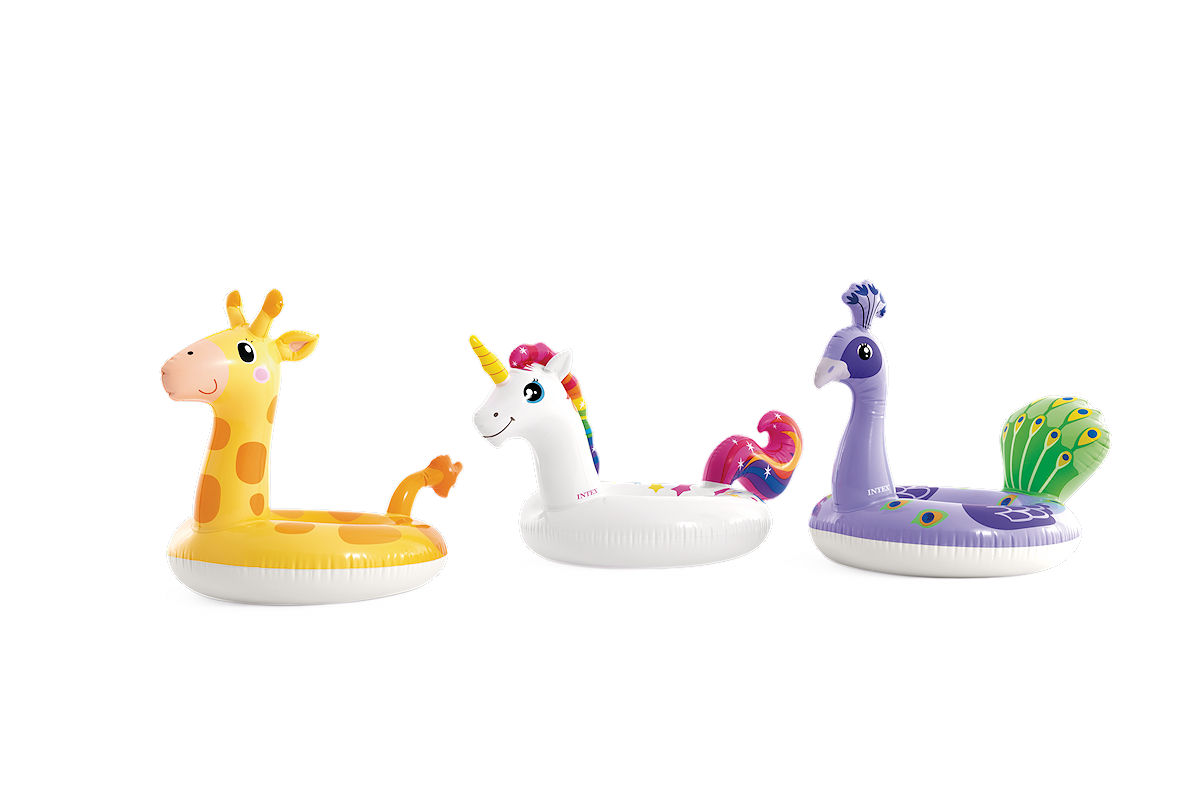 Intex zwemband 58cm Big Animal assorti