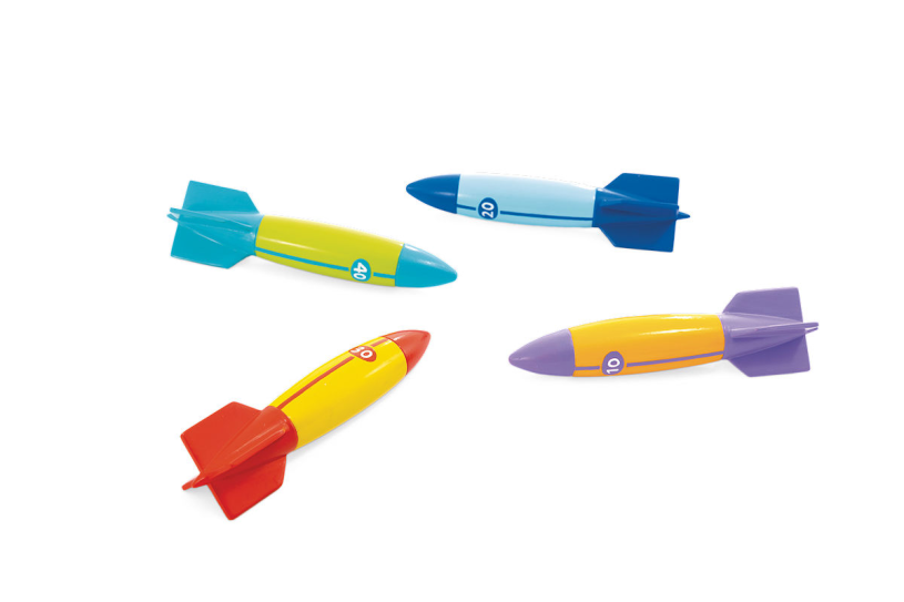 Intex Duikstaven Torpedo 4 stuks