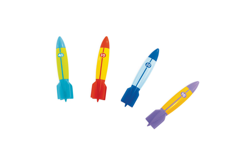 Intex Duikstaven Torpedo 4 stuks