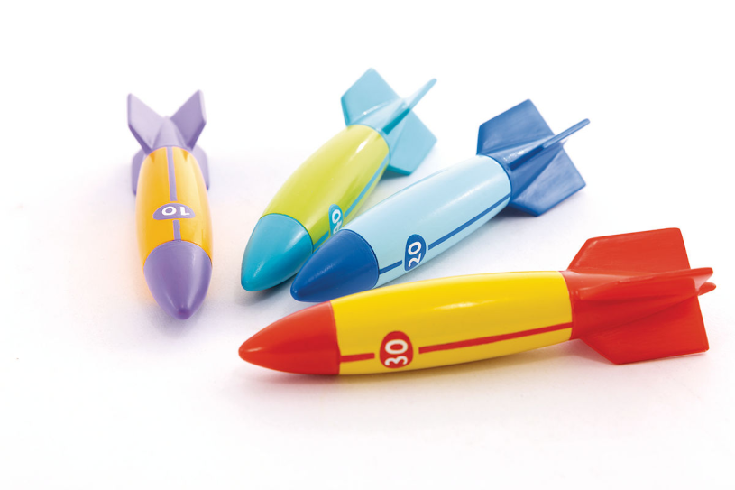 Intex Duikstaven Torpedo 4 stuks