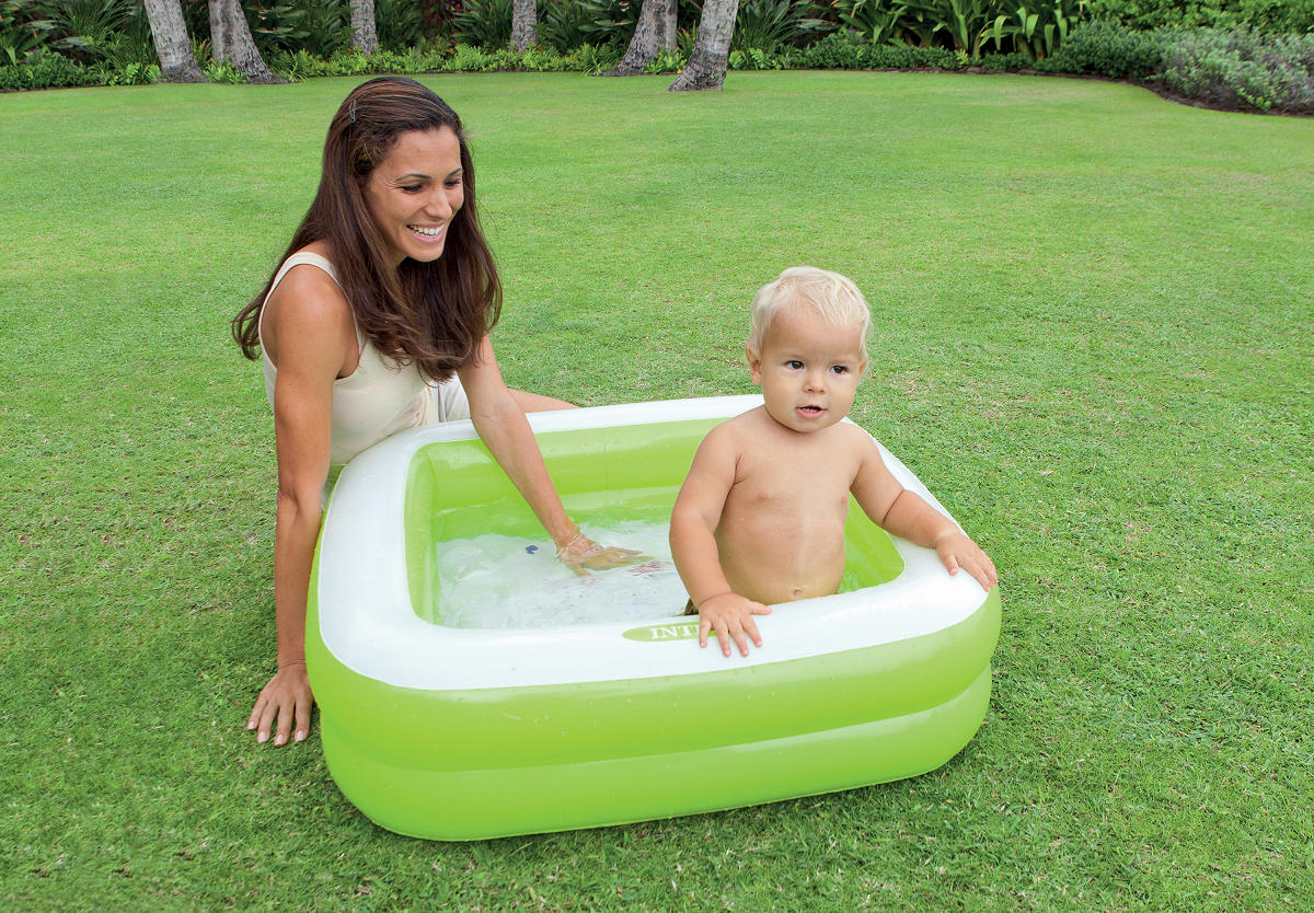 Intex Playbox zwembad 85x85x23cm 2 kleuren