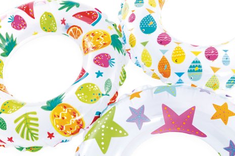 Intex zwemband Lively print 51cm 3 kleuren