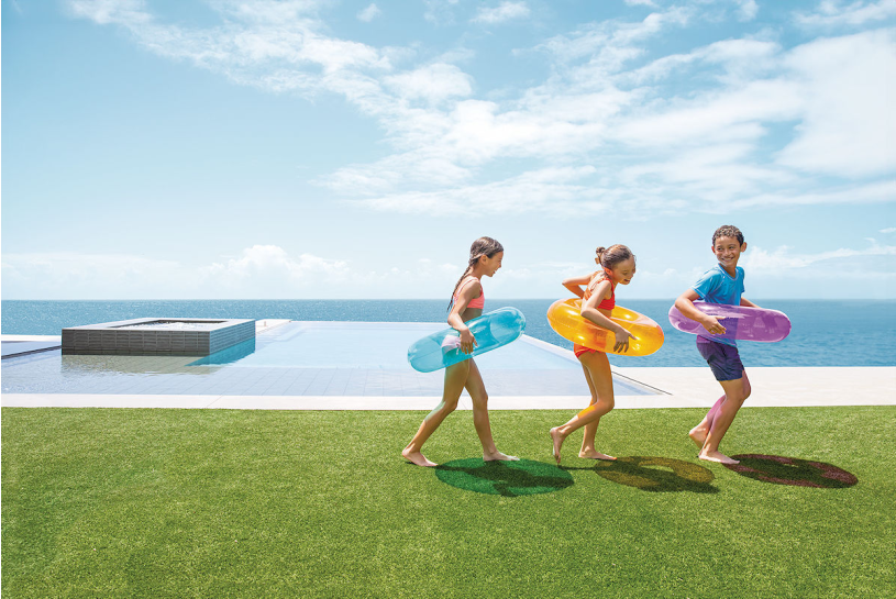 Intex transparante zwemband 76cm 3 kleuren