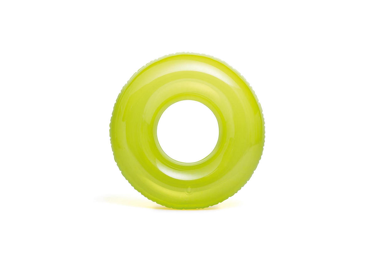 Intex transparante zwemband 76cm 3 kleuren