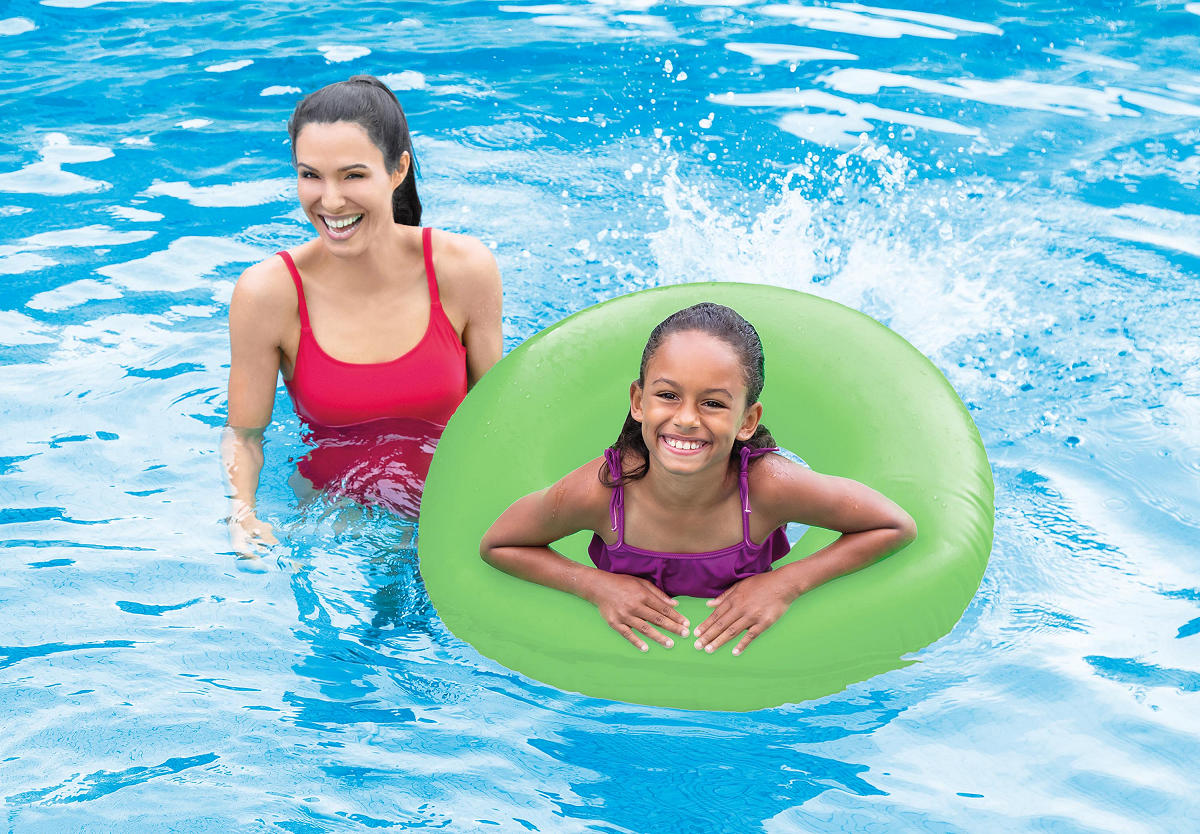 Intex zwemband 91cm 3 neon-kleuren