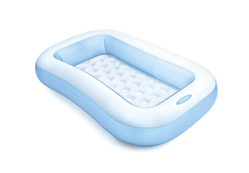 Intex babyzwembad rechthoek 166x100x28cm (opblaasbare bodem)