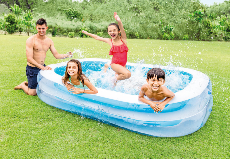 Intex Swim Center familie zwembad 262x175x56cm