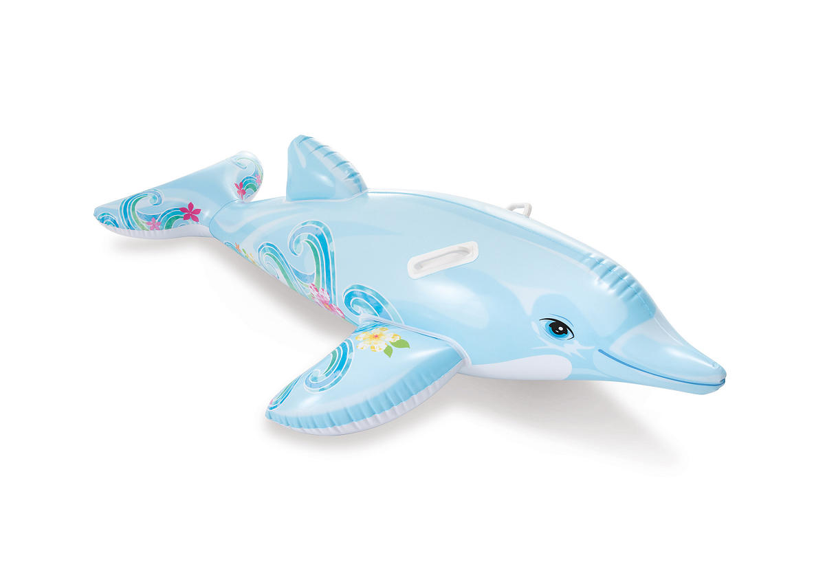 Intex Tropical Dolfijn ride-on 175x66cm