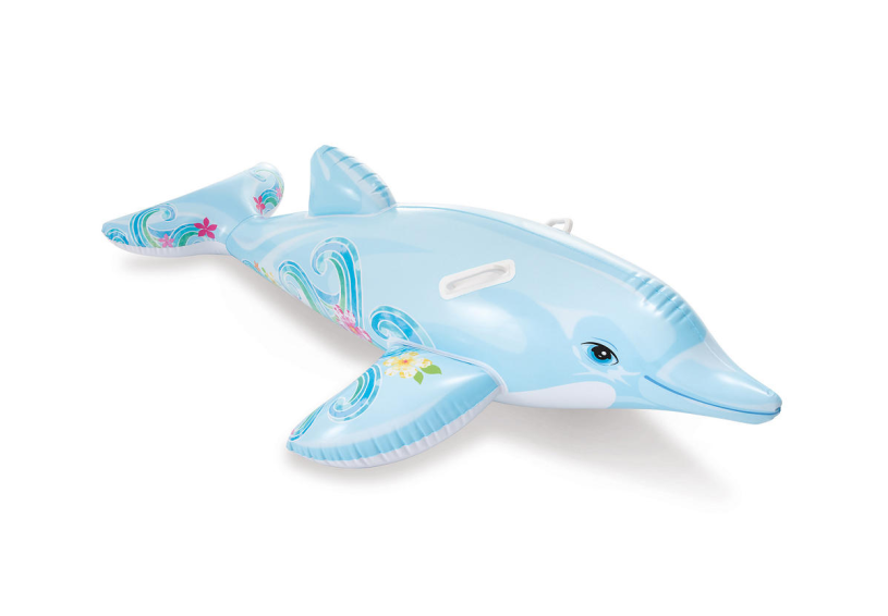 Intex Tropical Dolfijn ride-on 175x66cm