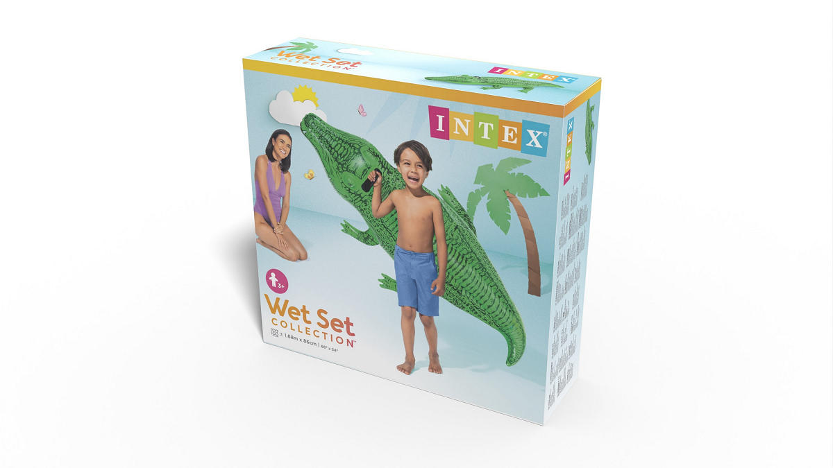 Intex Krokodil ride-on 168x86cm