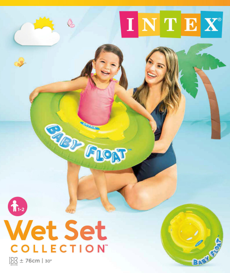 Intex Baby Float drijfband 76cm 1 tot 2 jaar