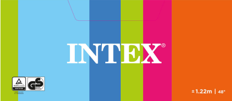 Intex Kunststof peddels 122cm