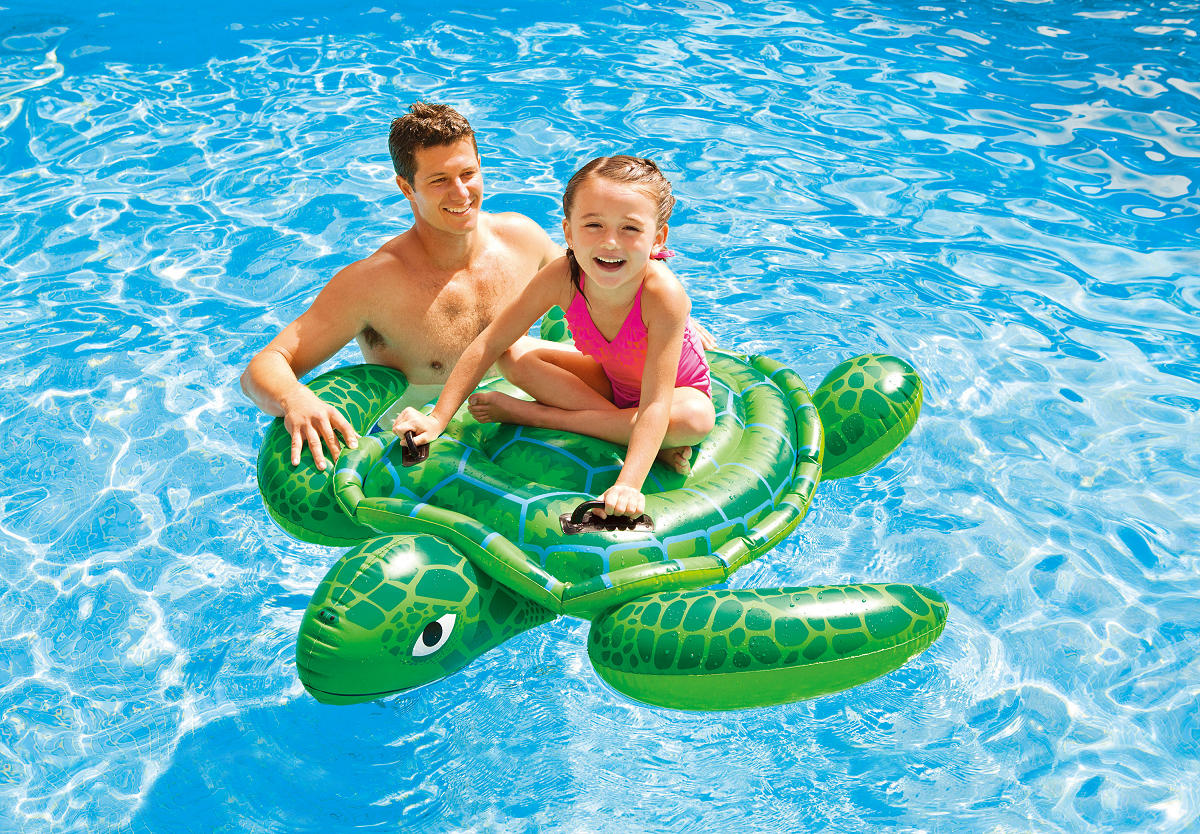 Intex Schildpad ride-on 150x127cm