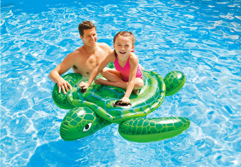 Intex Schildpad ride-on 150x127cm